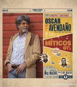 Discos de vinil: OSCAR AVENDAÑO (SINIESTRO TOTAL) Y LOS MITICOS GT´S - CON HENDRIK ROVER - 10 INCH TRILOBITE RECORDS